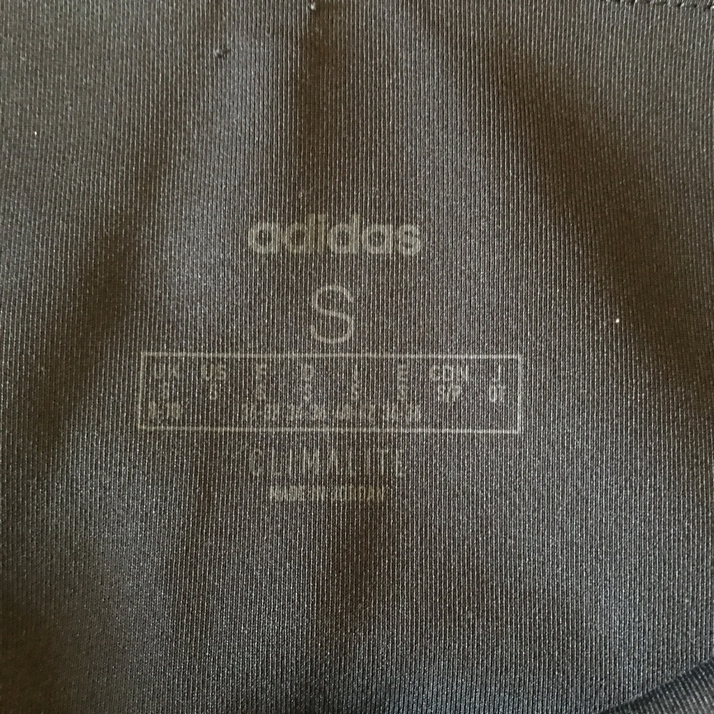 Adidas Climalite 3-Stripes Leggings Size S - Picture 6 of 8